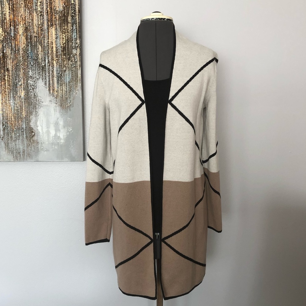 Colorblock  Sweater Jacket  ~ NWOT ~